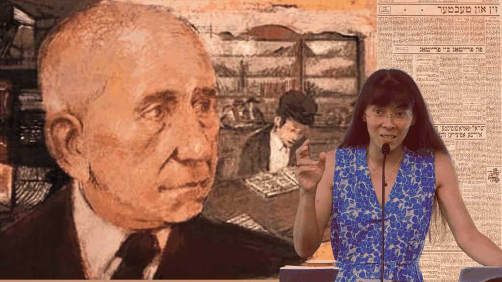 אַפֿיר פֿון די טיפֿענישן פֿונעם ייִוואָ-אַרכיוו – חיים גראַדעס ראָמאַן זין און טעכטער